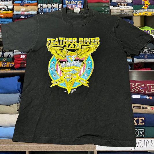 Vintage 1991 feather river jam shirt