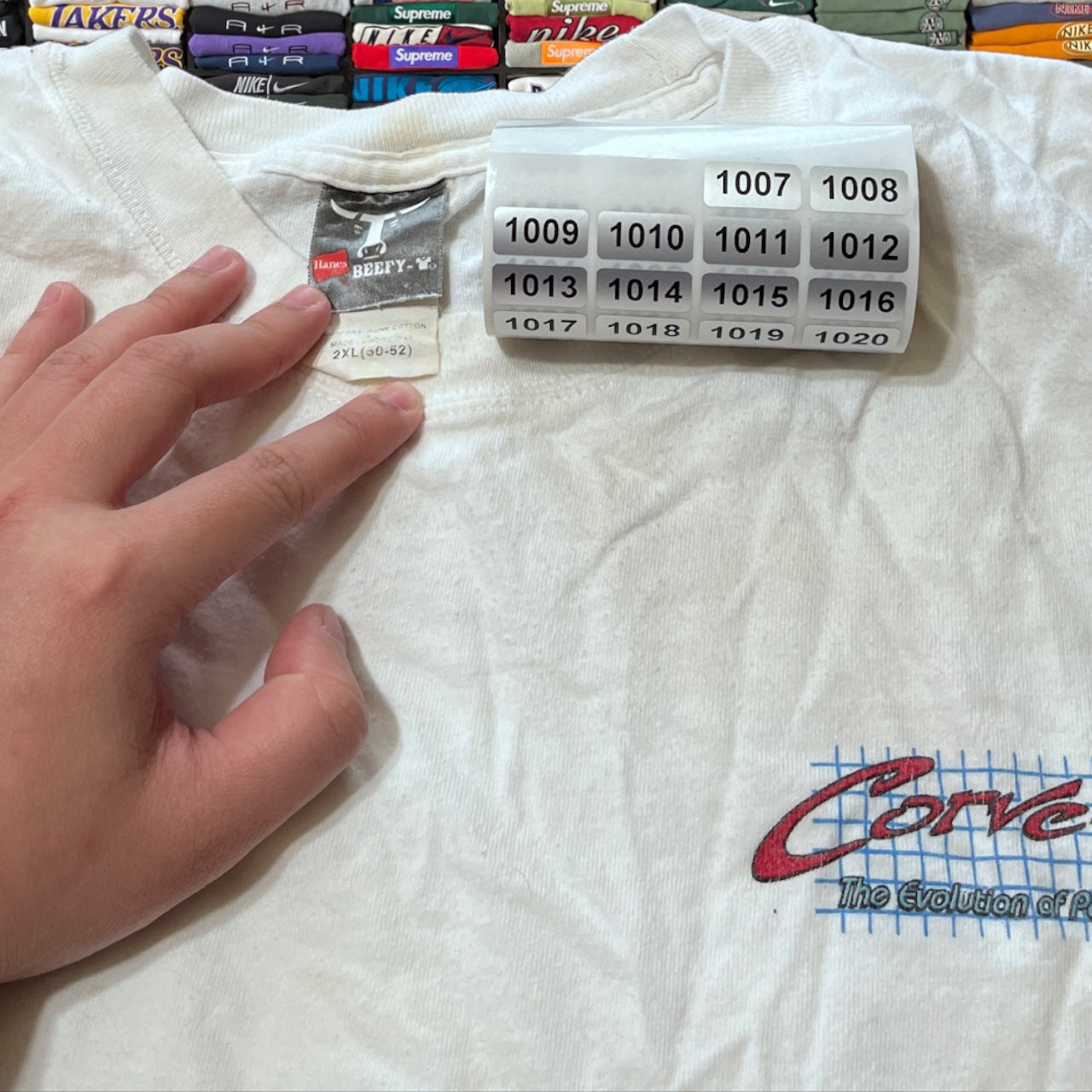 Y2K corvette car shirt
