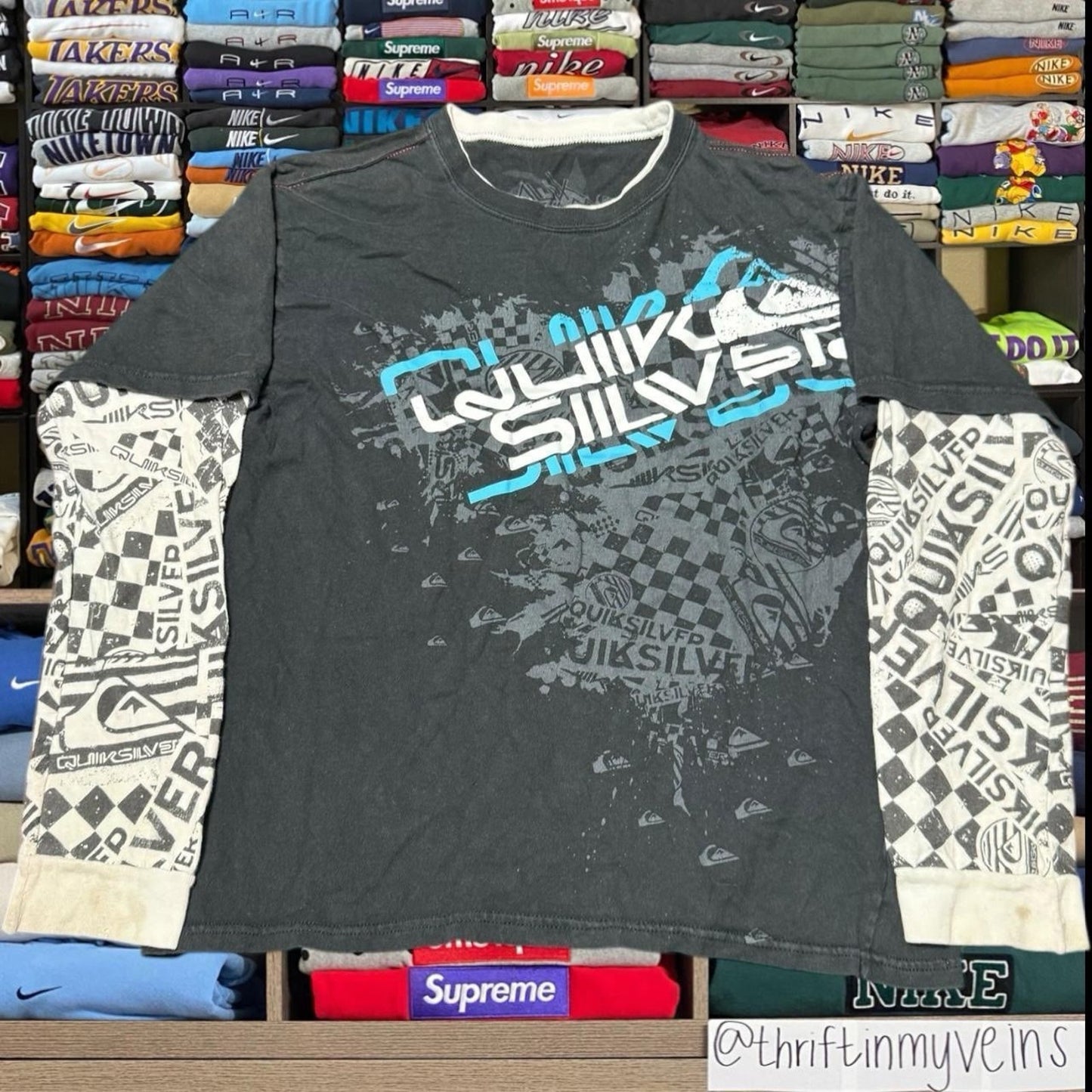 Vintage Y2K quiksilver Surf Sweater/Shirt