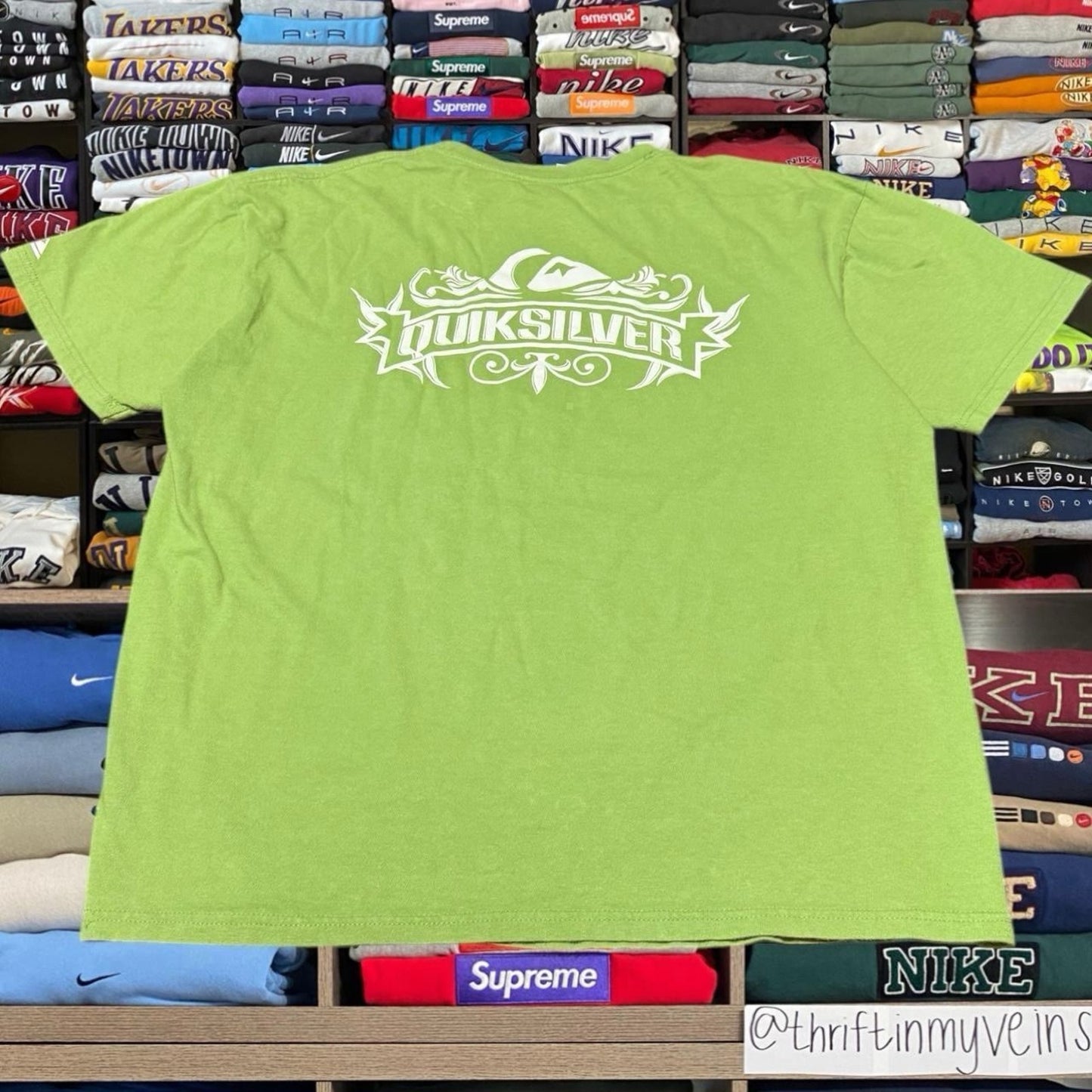 Vintage Y2K quiksilver Surf Sweater/Shirt () Large